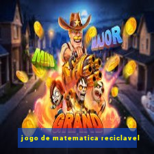 jogo de matematica reciclavel