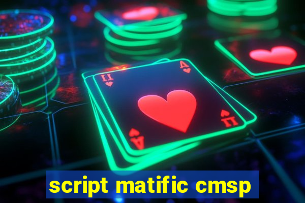 script matific cmsp