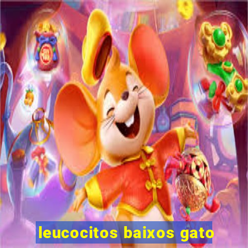 leucocitos baixos gato