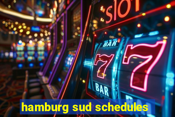 hamburg sud schedules