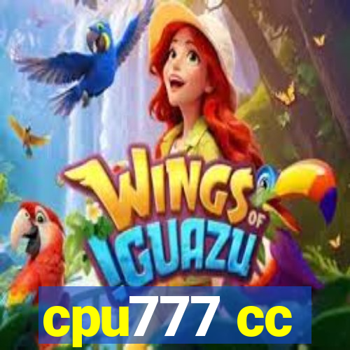 cpu777 cc