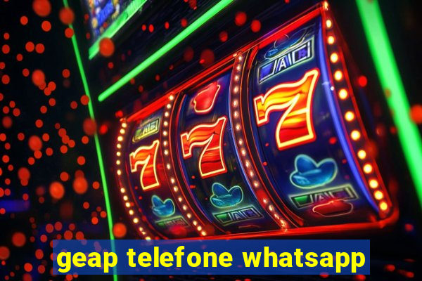 geap telefone whatsapp