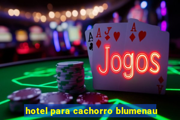 hotel para cachorro blumenau