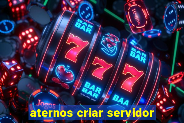 aternos criar servidor