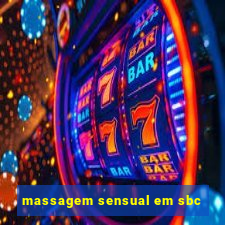 massagem sensual em sbc