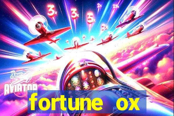 fortune ox horários pagantes