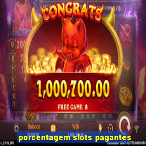 porcentagem slots pagantes