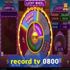 record tv 0800