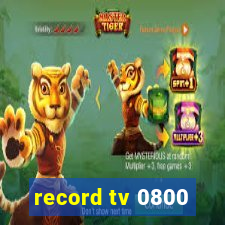 record tv 0800