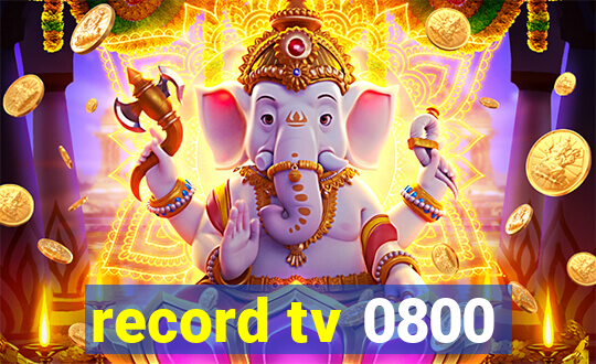 record tv 0800