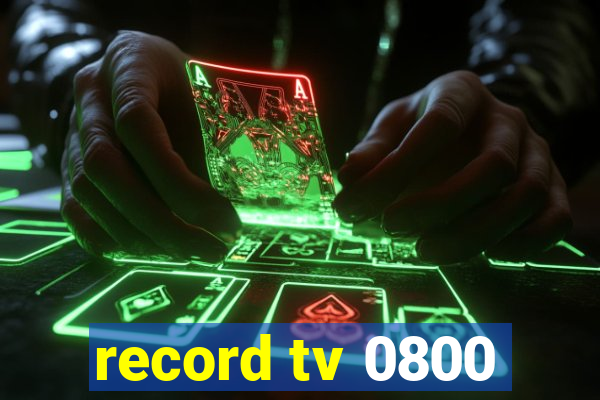 record tv 0800