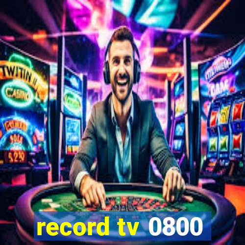 record tv 0800