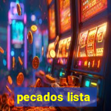 pecados lista