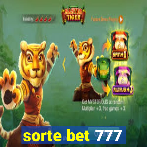 sorte bet 777