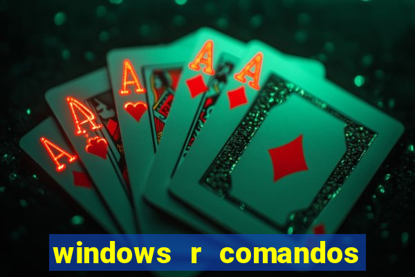 windows r comandos para limpar