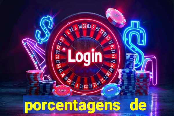 porcentagens de jogos pagantes