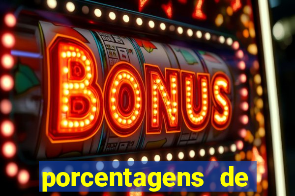 porcentagens de jogos pagantes