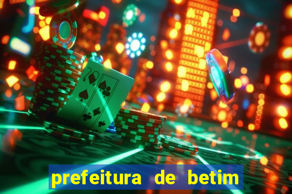 prefeitura de betim contracheque online