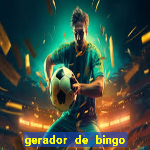 gerador de bingo de palavras