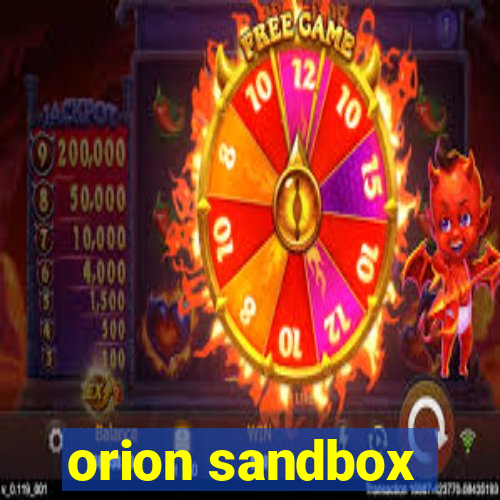 orion sandbox