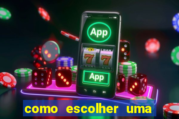 como escolher uma boa cartela de bingo