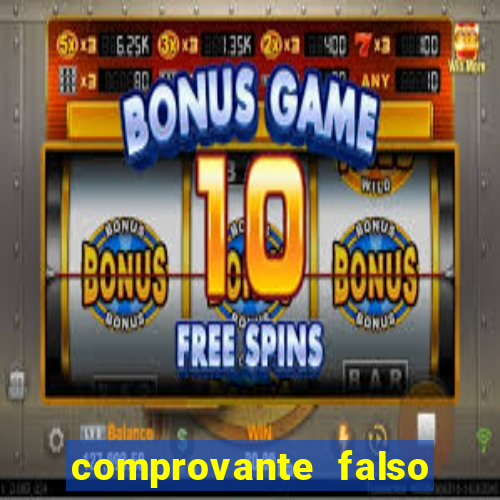 comprovante falso de 50 reais