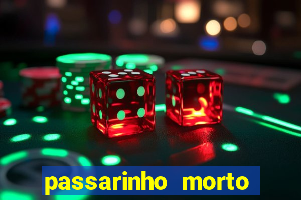 passarinho morto significado espiritual