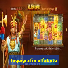 taquigrafia alfabeto