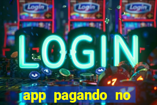 app pagando no cadastro via pix