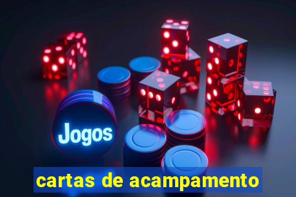 cartas de acampamento