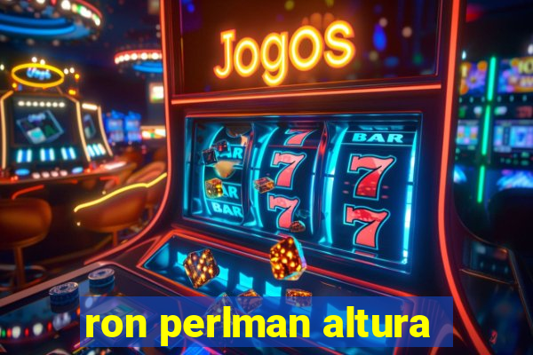 ron perlman altura