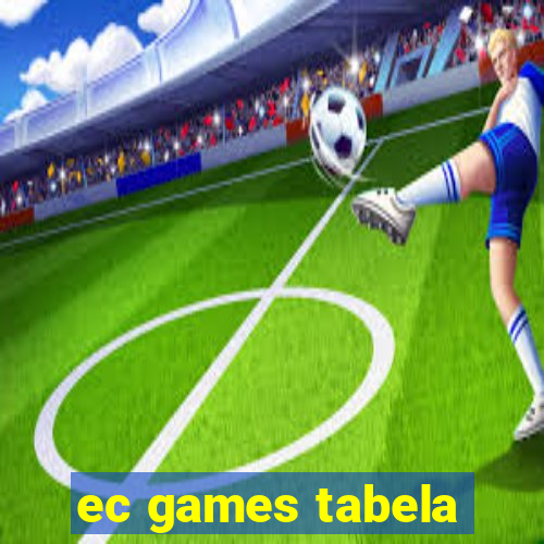 ec games tabela