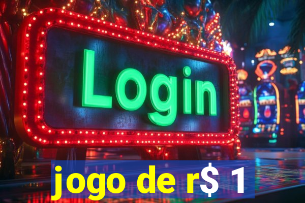 jogo de r$ 1