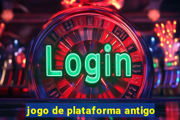 jogo de plataforma antigo