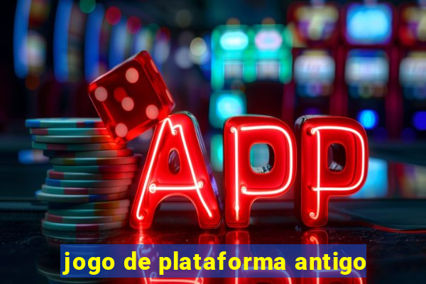 jogo de plataforma antigo