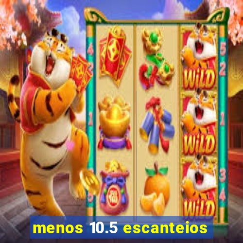 menos 10.5 escanteios