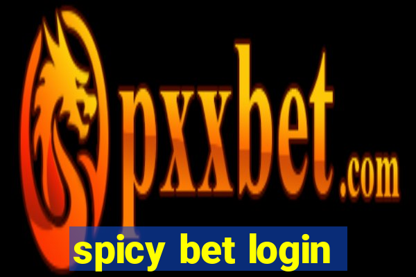 spicy bet login