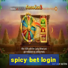 spicy bet login