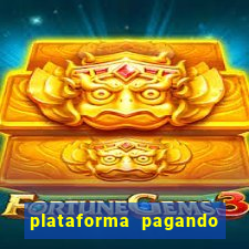 plataforma pagando bonus no cadastro