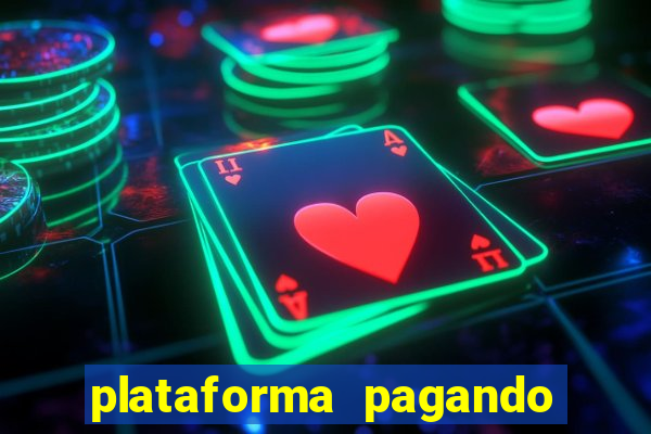 plataforma pagando bonus no cadastro