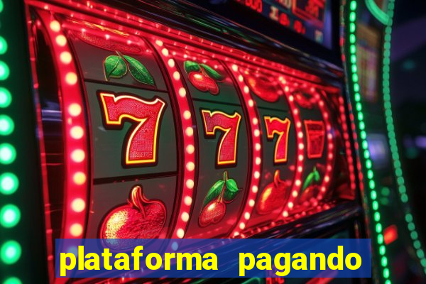 plataforma pagando bonus no cadastro