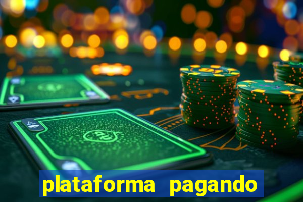 plataforma pagando bonus no cadastro