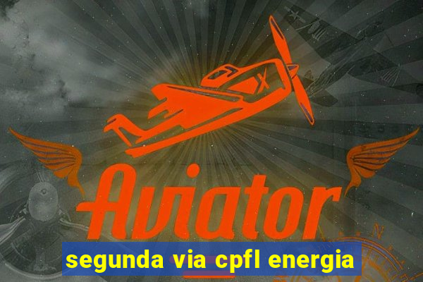 segunda via cpfl energia