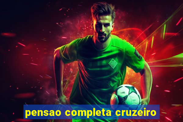 pensao completa cruzeiro