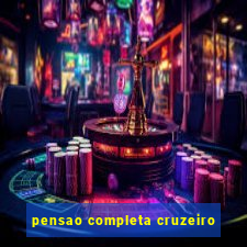 pensao completa cruzeiro