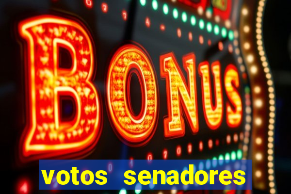 votos senadores impeachment moraes