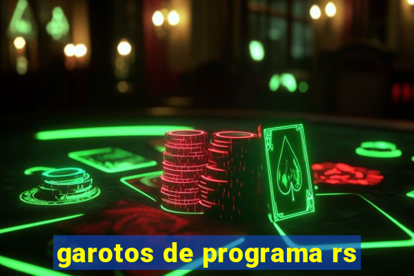 garotos de programa rs