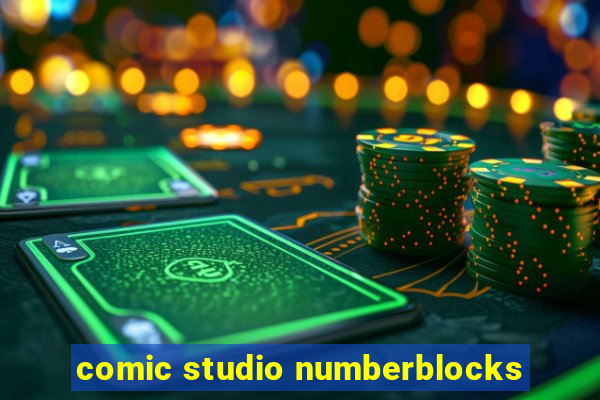 comic studio numberblocks