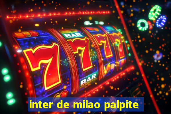 inter de milao palpite