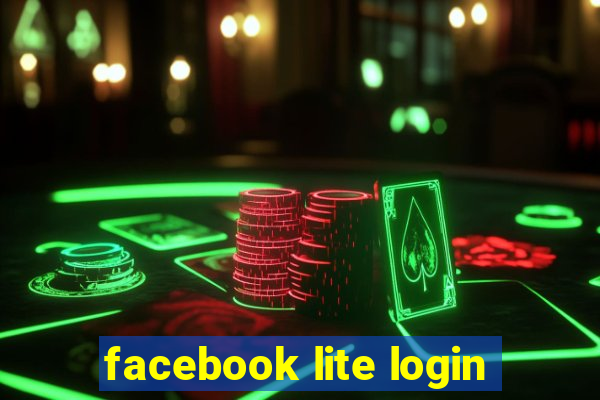 facebook lite login